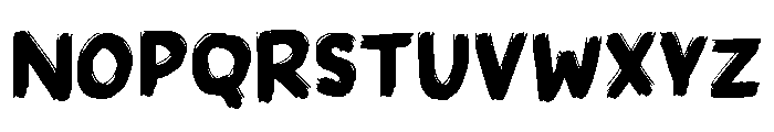 Oahem Font UPPERCASE
