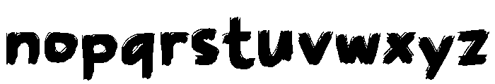 Oahem Font LOWERCASE