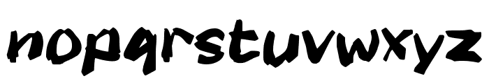 Oanstreet Font LOWERCASE