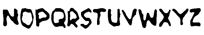 Oanteh Font UPPERCASE