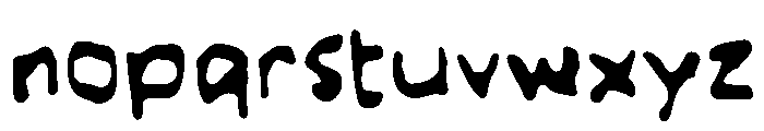 Oanteh Font LOWERCASE