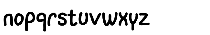 Oahyou Minna Font LOWERCASE