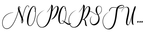 Oakenscript Font UPPERCASE