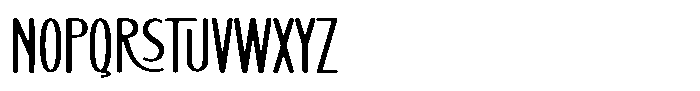 Oakforge Regular Font LOWERCASE