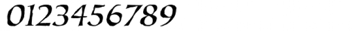 Oakgraphic Lx Italic Font OTHER CHARS
