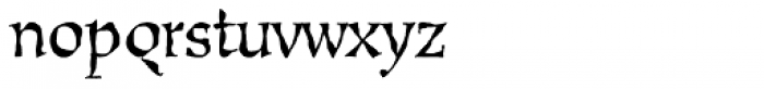 Oakgraphic Lx Regular Font LOWERCASE
