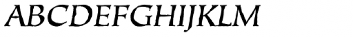 Oakgraphic Sx Italic Font UPPERCASE