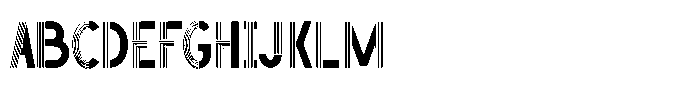 Oath Line Font UPPERCASE