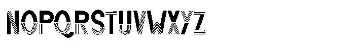 Oath Line Font LOWERCASE