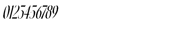 Oathfire Italic Font OTHER CHARS