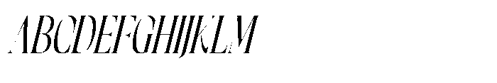 Oathfire Italic Font UPPERCASE