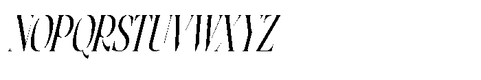 Oathfire Italic Font UPPERCASE