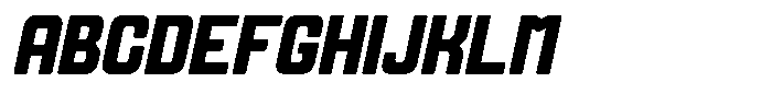 Oatlash Italic Font UPPERCASE