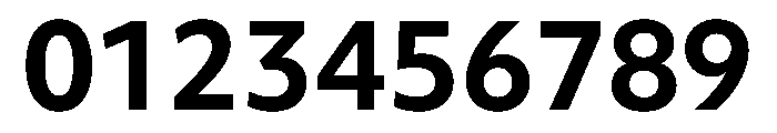 Objektiv Arabic Bold Font OTHER CHARS