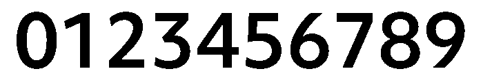 Objektiv Arabic Semibold Font OTHER CHARS