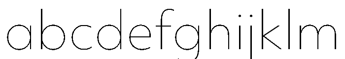 Objektiv Arabic Thin FONT