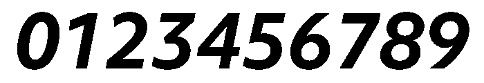 Objektiv Devanagari Bold Italic Font OTHER CHARS