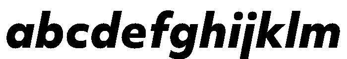 Objektiv Devanagari Extra Bold Italic FONT