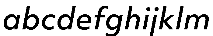 Objektiv Devanagari Medium Italic FONT