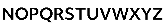 Objektiv Devanagari Semibold Font UPPERCASE