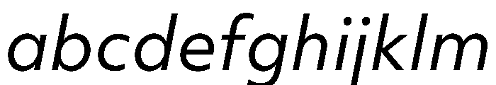 Objektiv Variable Italic FONT