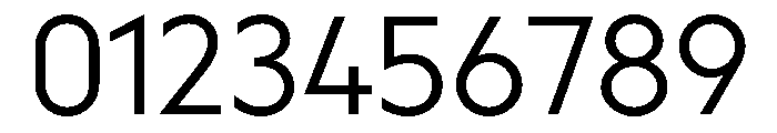 Objektiv Variable Light Font OTHER CHARS