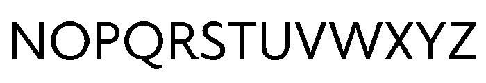 Objektiv Variable Medium Font UPPERCASE
