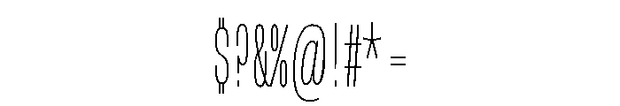 Obviously Variable Regular Font OTHER CHARS