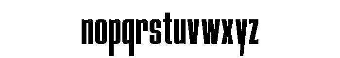 OBLISK Font LOWERCASE