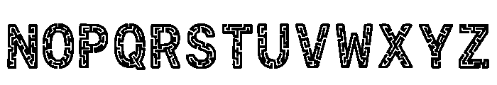 Ob Regular Font LOWERCASE