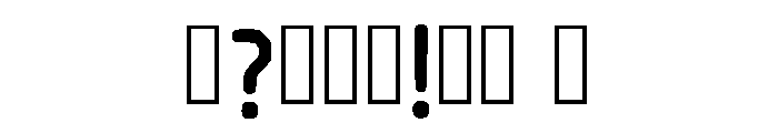 Oberon Regular Font OTHER CHARS