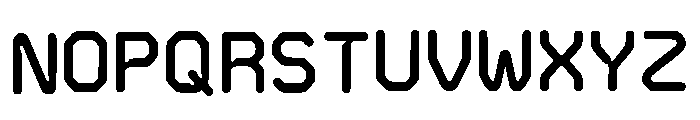 Oberon Regular Font LOWERCASE