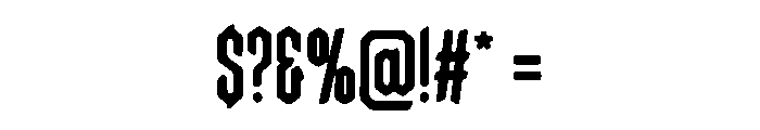 Obscyra Font OTHER CHARS