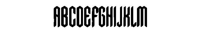 Obscyra Font UPPERCASE