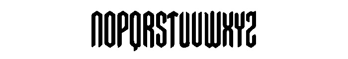 Obscyra Font UPPERCASE