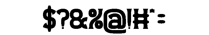 Observant & Aware Bold Font OTHER CHARS