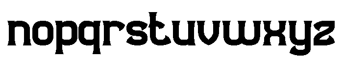 Observant & Aware Bold Font LOWERCASE