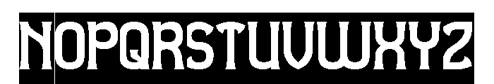 Observant & Aware-Inverse Font UPPERCASE