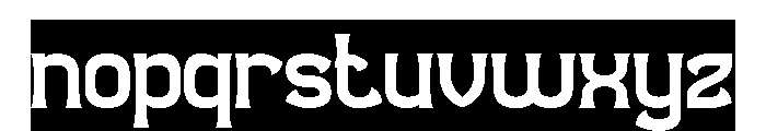 Observant & Aware-Inverse Font LOWERCASE