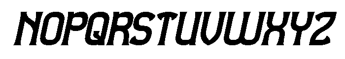 Observant & Aware Italic Font UPPERCASE