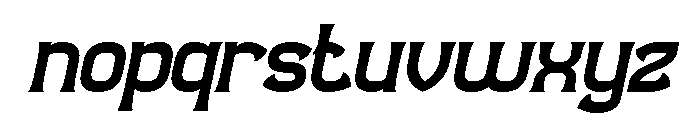 Observant & Aware Italic Font LOWERCASE