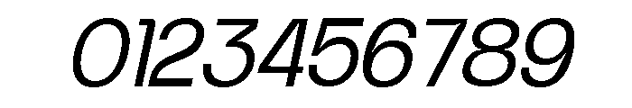 Obsydia Italic Font OTHER CHARS