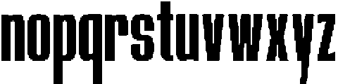 OBLISK Regular otf (400) Font LOWERCASE