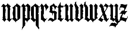 OBSIDIAN - IRONHIDES Regular otf (400) Font LOWERCASE