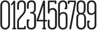 Obcecada Serif Bold ttf (700) Font OTHER CHARS