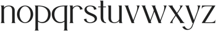 Obhiros Regular otf (400) Font LOWERCASE