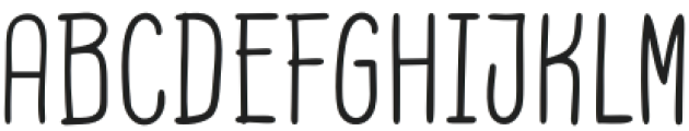 Obligate Regular otf (400) Font LOWERCASE