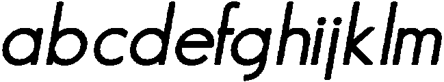 Oblique otf (400) FONT