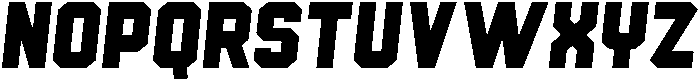 Oblique otf (400) Font LOWERCASE