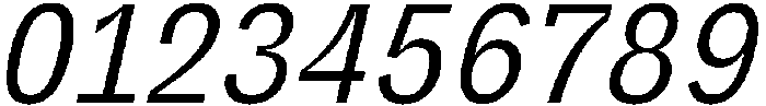 Oblique otf (400) Font OTHER CHARS